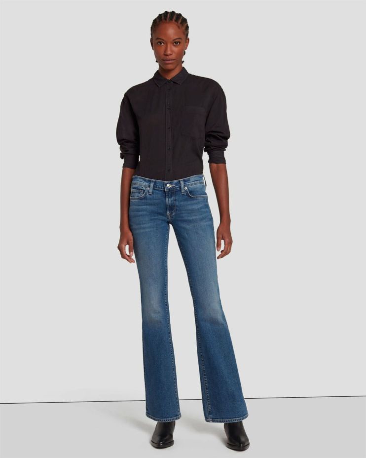 Women 7 For All Mankind  | Original Bootcut In New York Dark