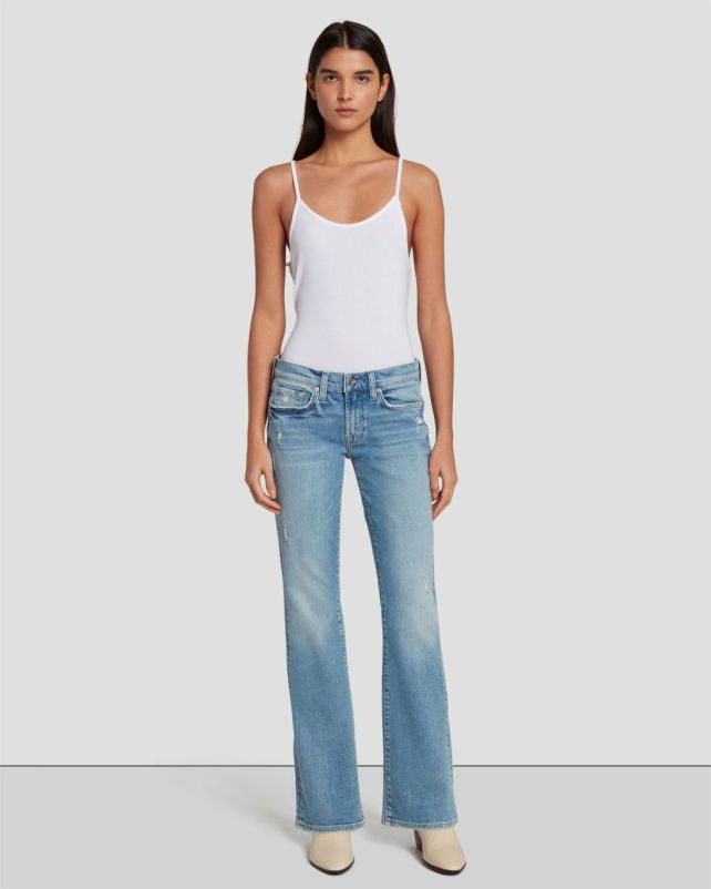 Women 7 For All Mankind  | Tailorless Original Bootcut In Summer Fig