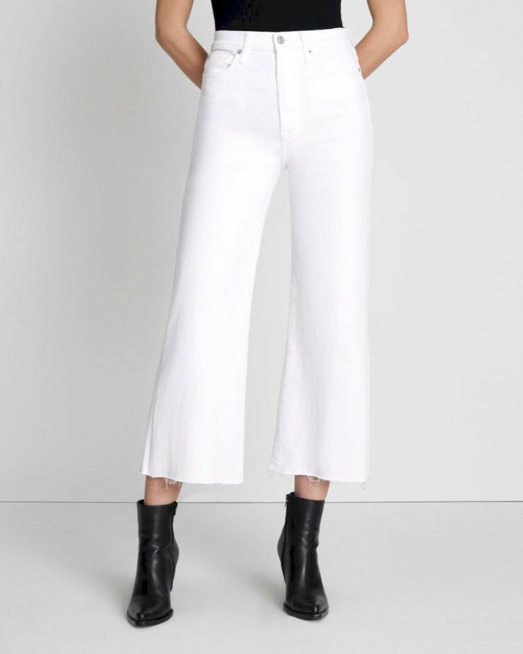 Women 7 For All Mankind  | Luxe Vintage Ultra High Rise Cropped Jo In Soleil