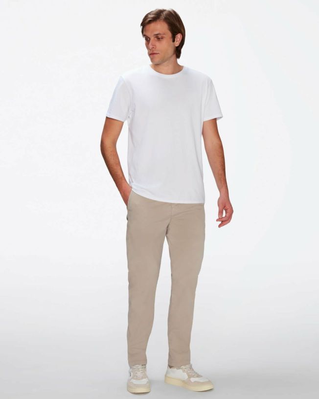 Men 7 For All Mankind  | Airweft Twill Adrien Chino In Sesame